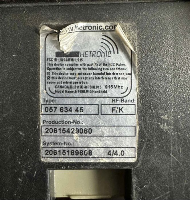 Bomag telecomanda BMP 8500