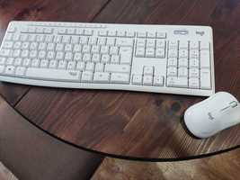 Logitech MK295 QWERTZ мишка клавиатура silent touch тих keyboard mouse