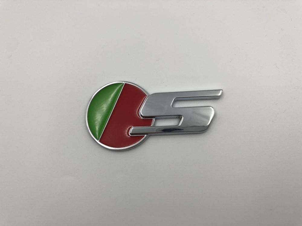 Emblema Jaguar S sport spate