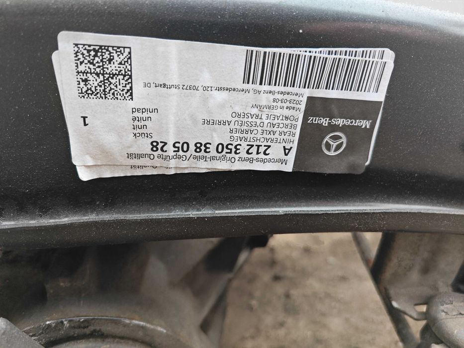Почти нов оригинален заден мост Mercedes W204 W212 W207 W218