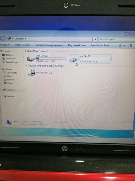 Laptop HP Pavilion G6 I5