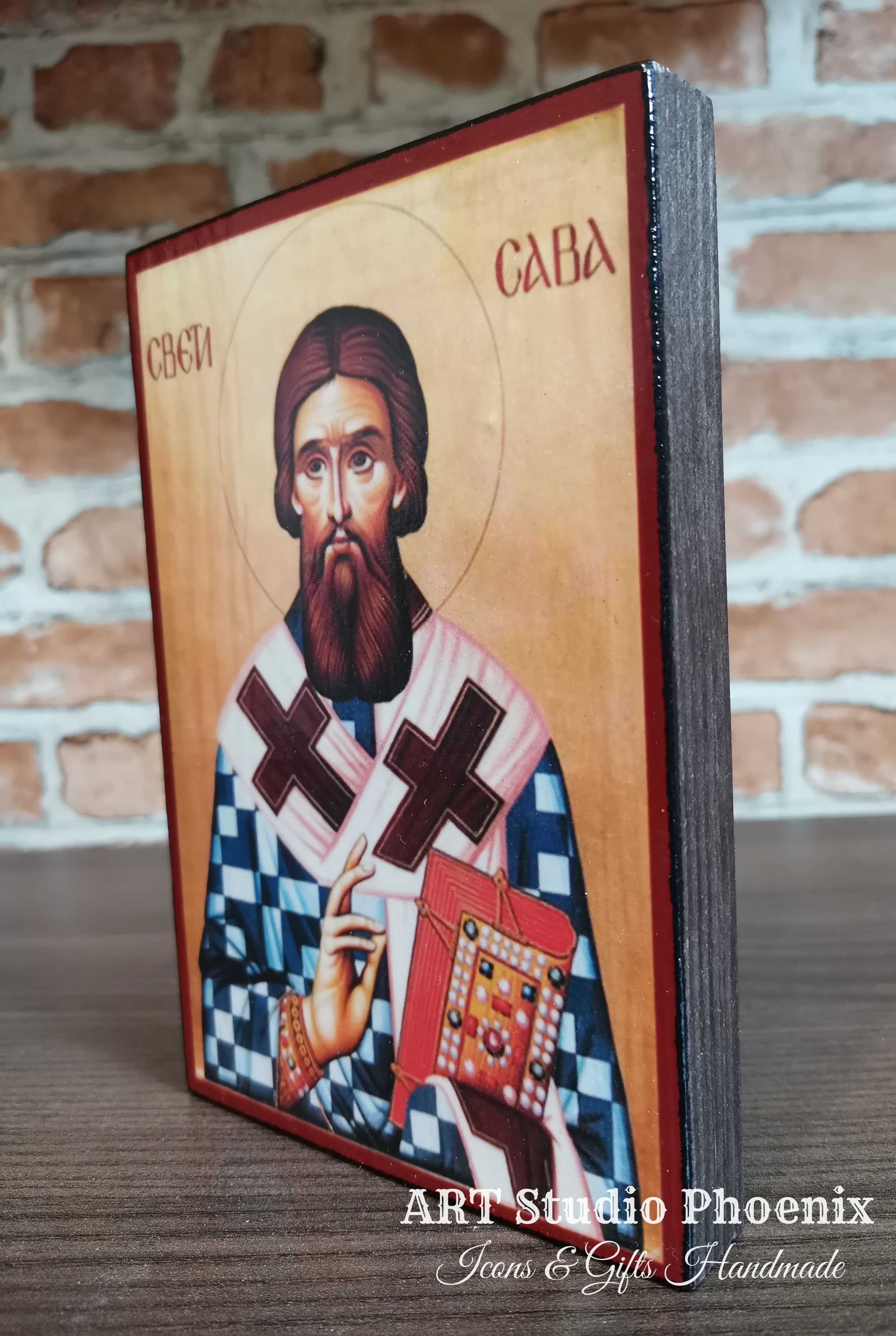 Икона на Свети Сава Сръбски ikona sveti sava srabski