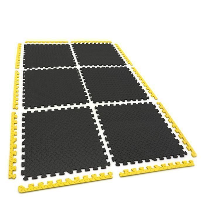 Placi protectie pardoseala din spuma eva tip puzzle 6 piese antiderapa