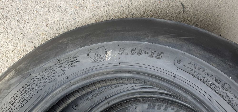 Cauciucuri noi diagonale inguste 5.00-15 cu garantie 2 ani AZYW
