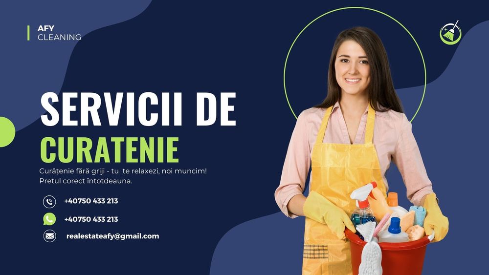 Servicii de curățenie Bucurresti - Prețul Corect!