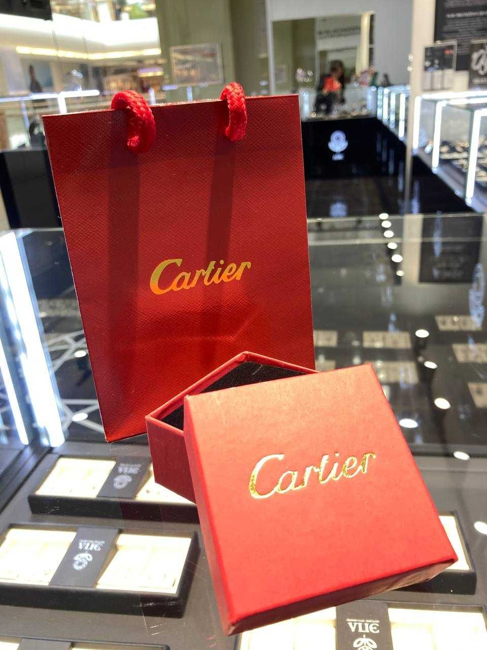 Подарочная коробка и пакет Cartier для браслета