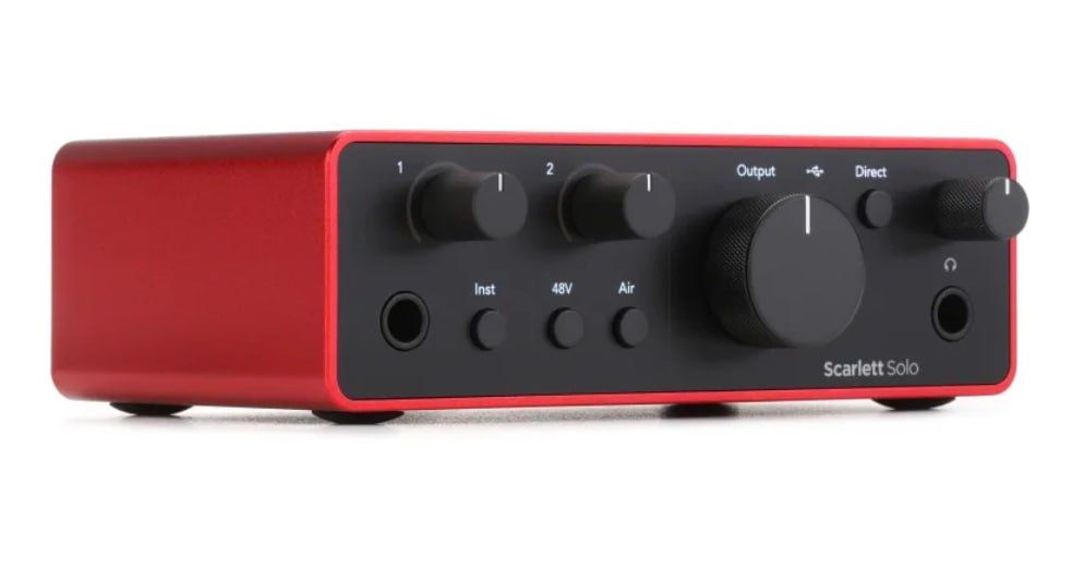 Focusrite Scarlett Solo 4th Gen