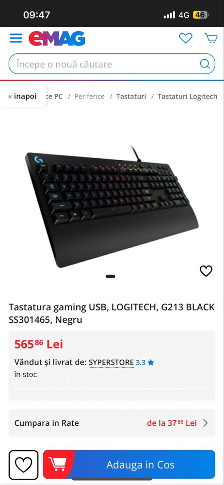 Vand setup complet de gaming
