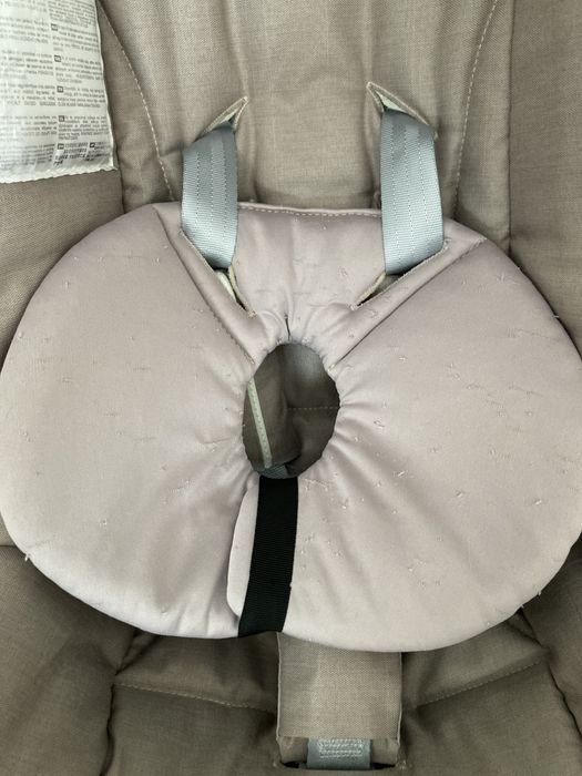 Scaun/Scoica auto Inglesina Huggy maxim 13 kg, bej, cu copertină