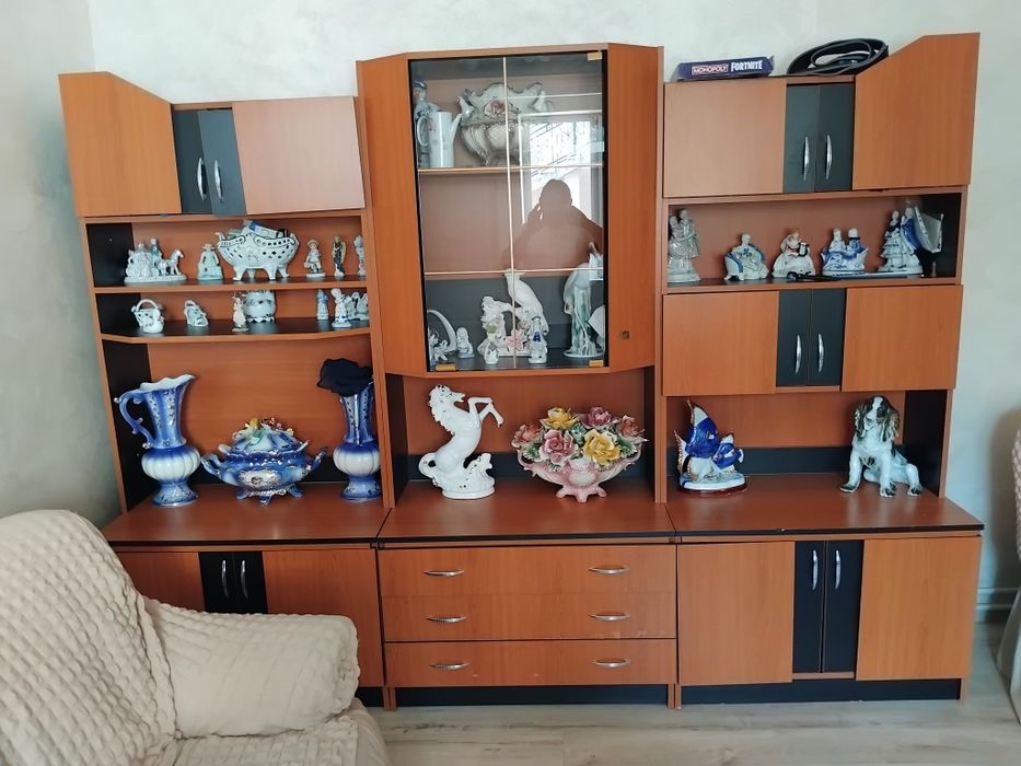 Vitrină tip bibliotecă