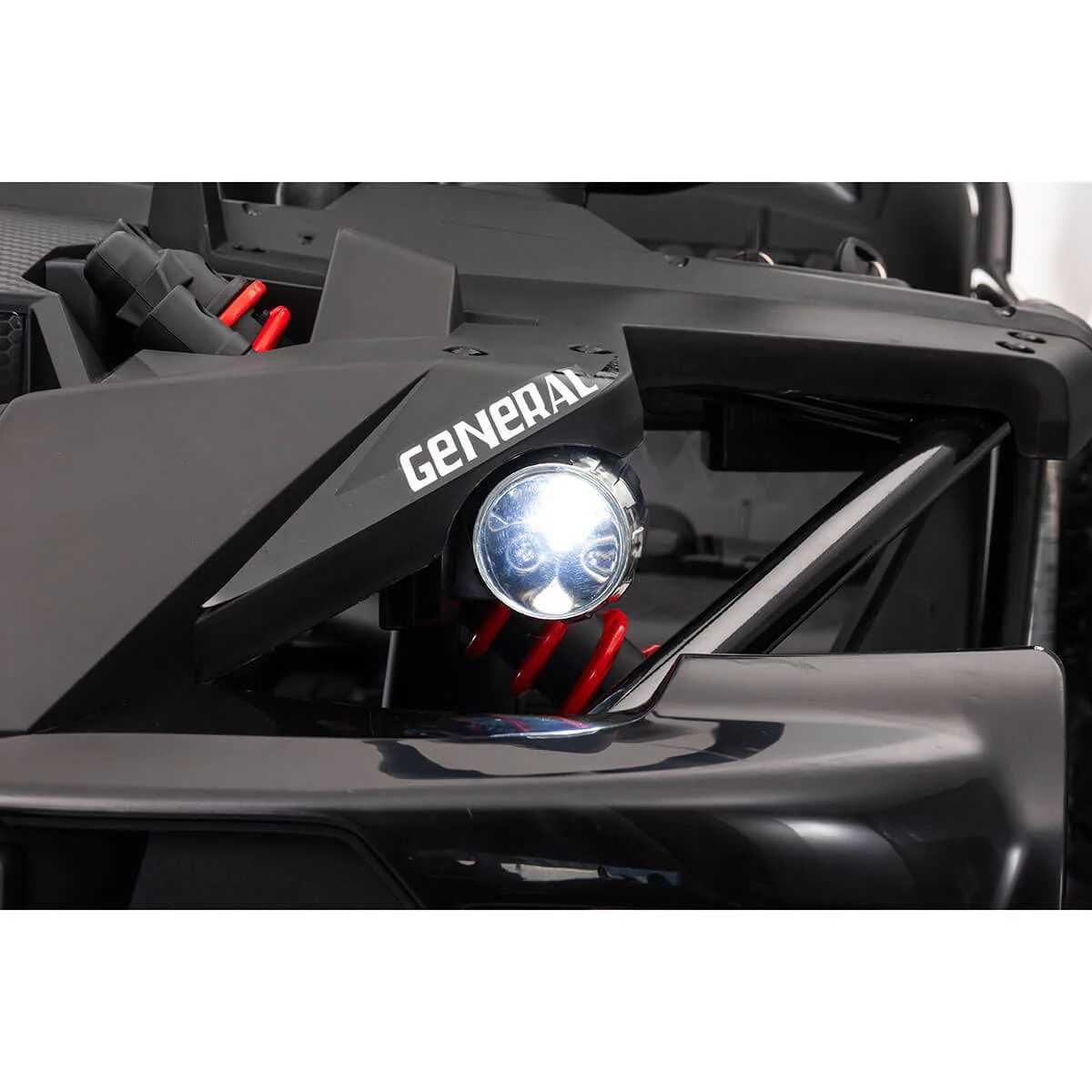 Buggy electric pentru 2 copii Kinderauto BJSX2358, 800W 48V 20Ah Black