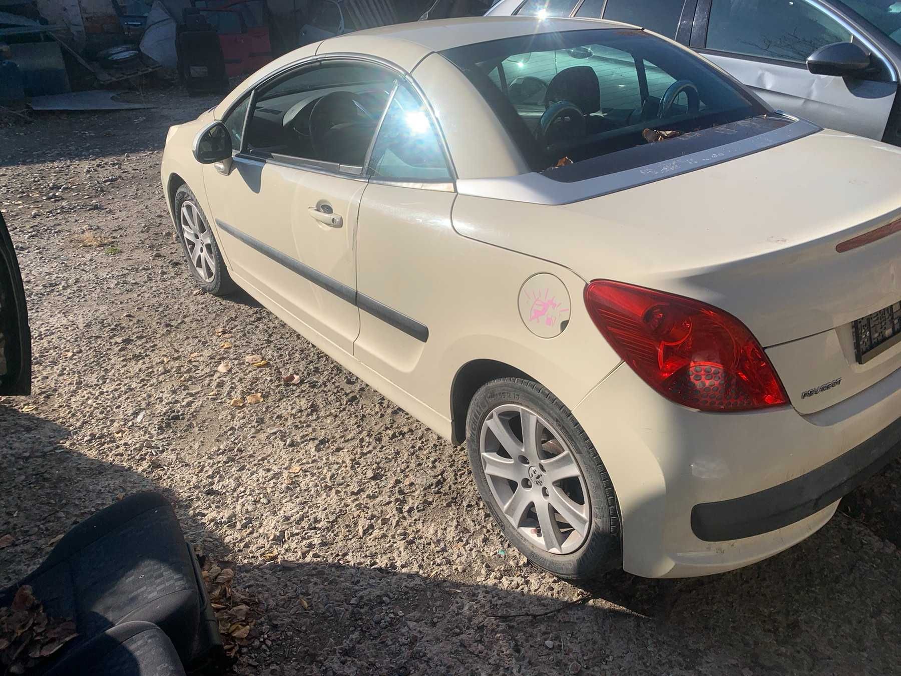 На Части Пежо 207 цц 1.6 120кс Peugeot 207 cc 1,6 120кс