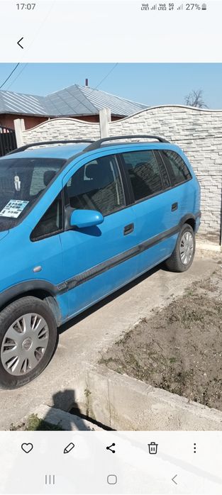 Opel Zafira motor 2.0,anul2001