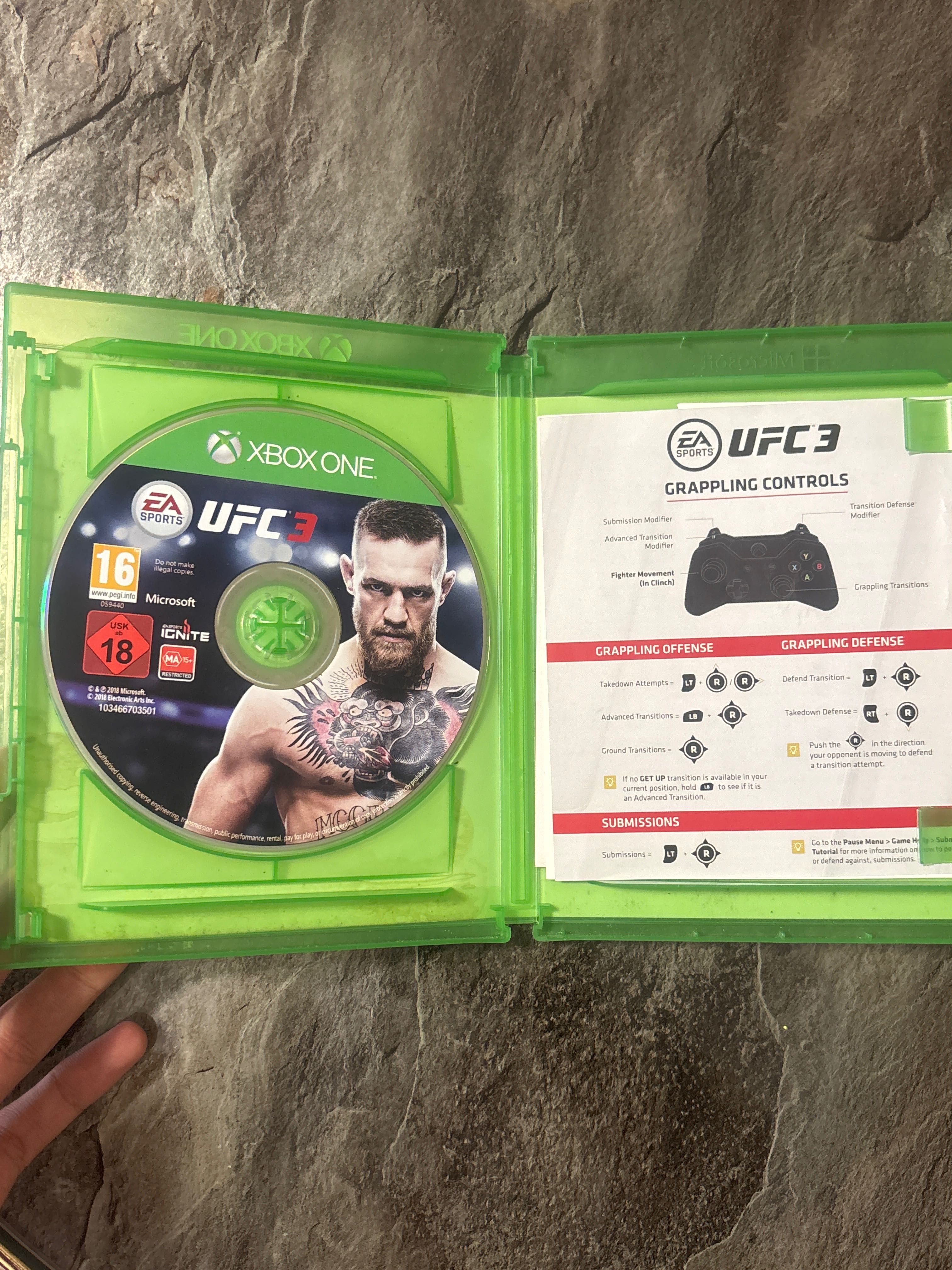 Игра UFC 3 - Xbox One