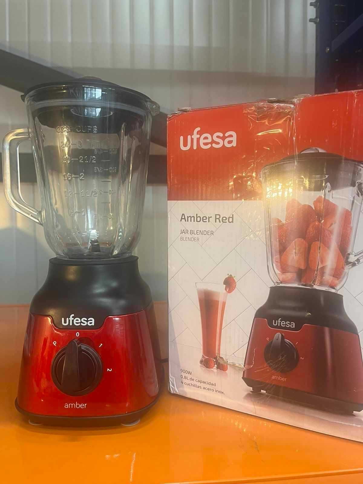 Компактен пасатор Ufesa BS4100 Amber Red, 900 W