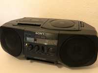 RadioCass cu CD retro, Sony CFD-V30, sunet & stare foarte buna.