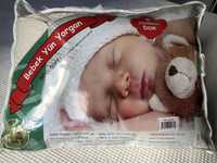 Завивка и възглавница за бебе/дете от памук с пълнеж от вълна