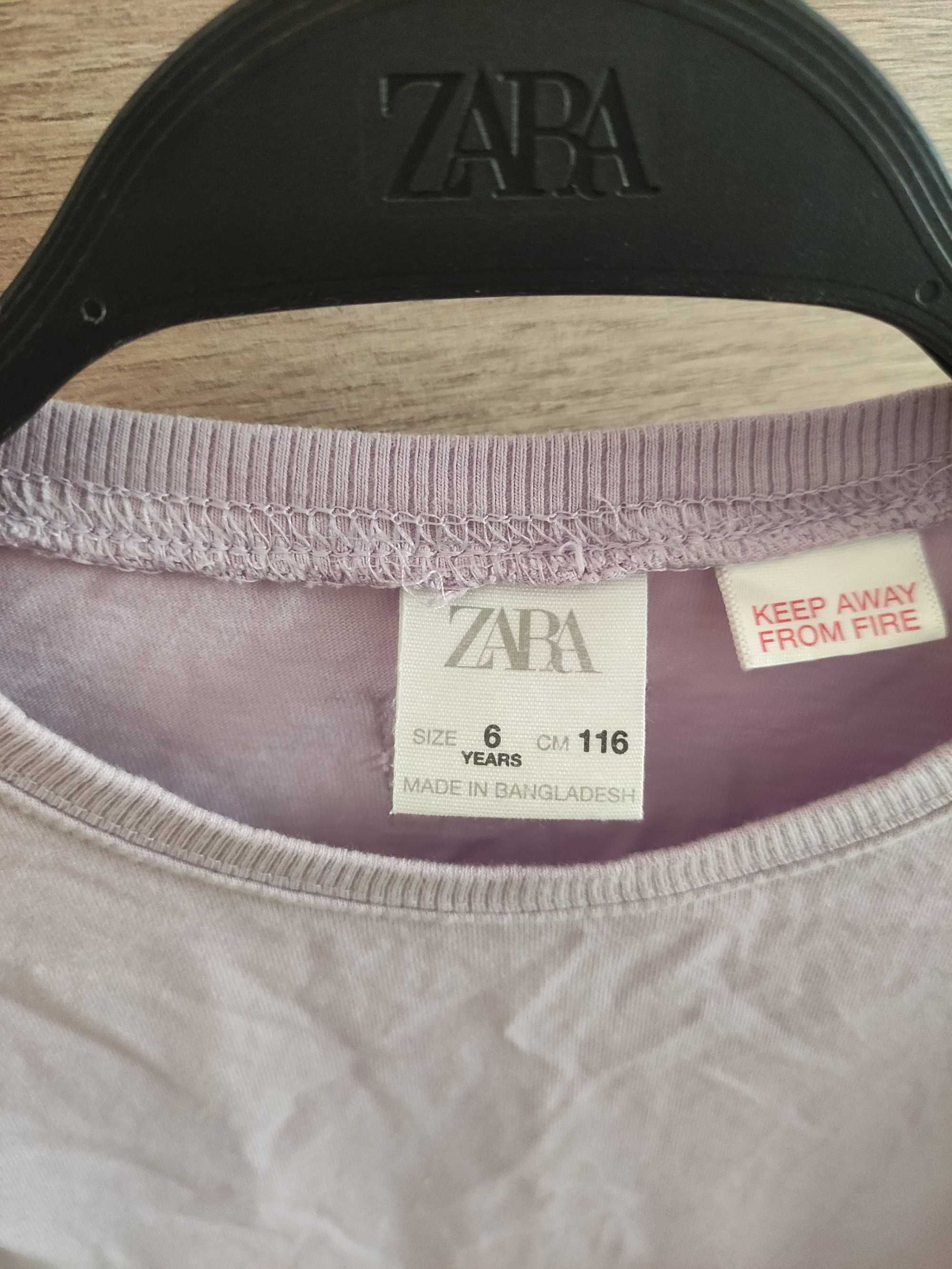 Комплект от дрехи за момиче в лилав цвят- H&M, Zara, Pepco  110-116 см
