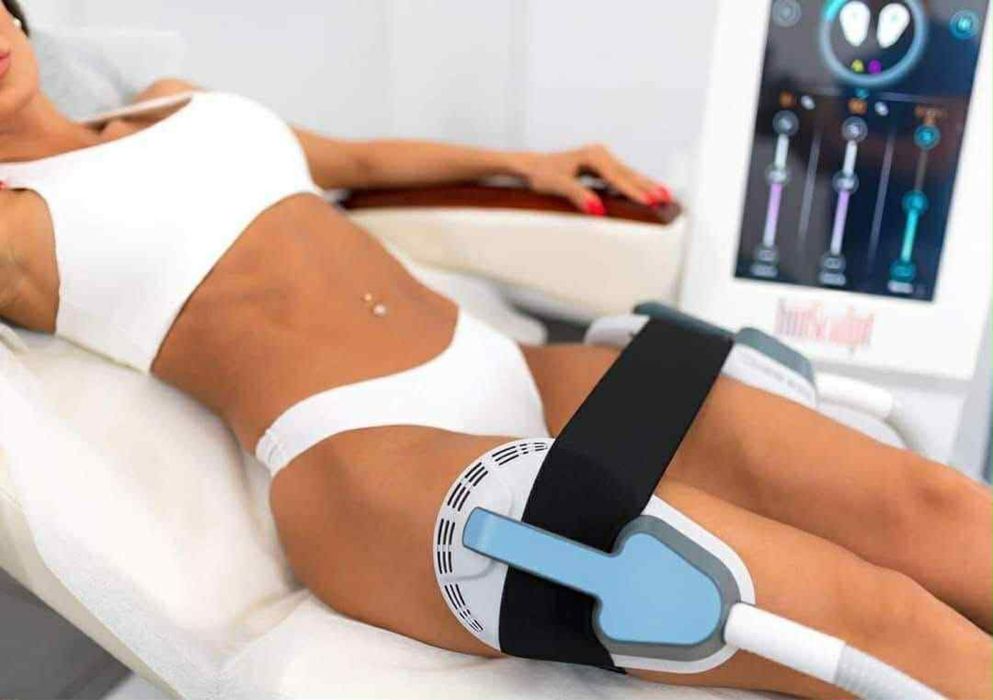 НОВ- Hi-EMT апарат/изгаряне на мазнини, стяга и изгражда мускулуте