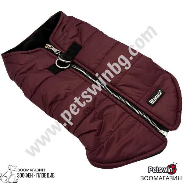 Жилетка/Яке - за Куче - с Поларена Подплата - XS, S, M, L, XL - Бордо