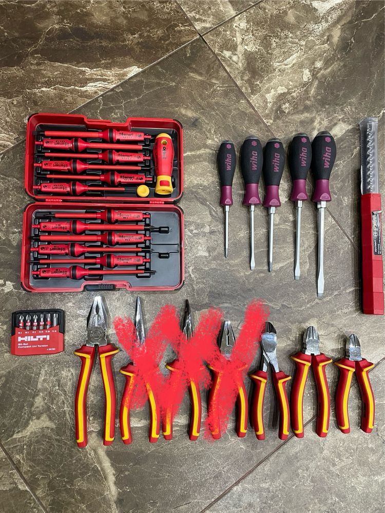 Stahlwille vde 1000v Hilti Wiha Felo