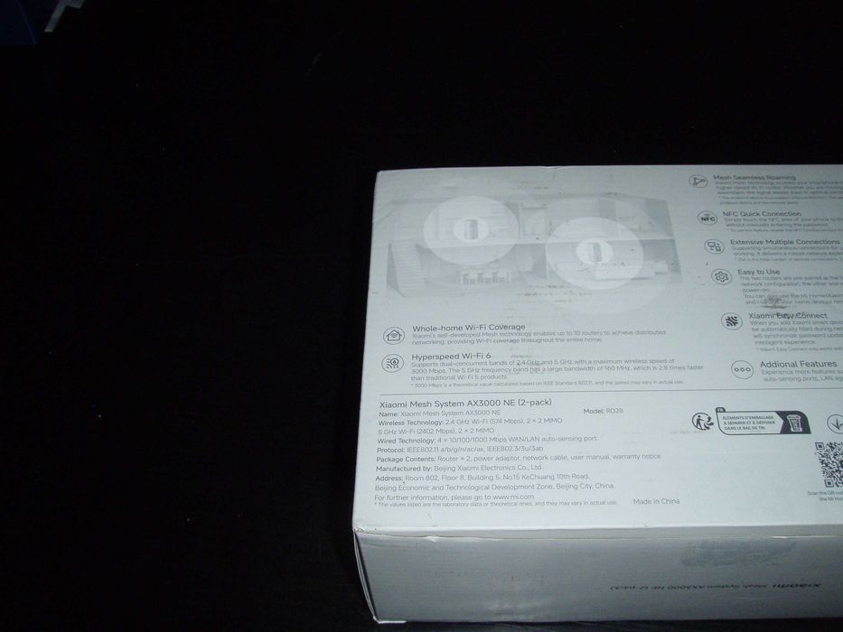 Sistem Mesh Wifi Xiaomi AX3000 NE (2-pack), nou
