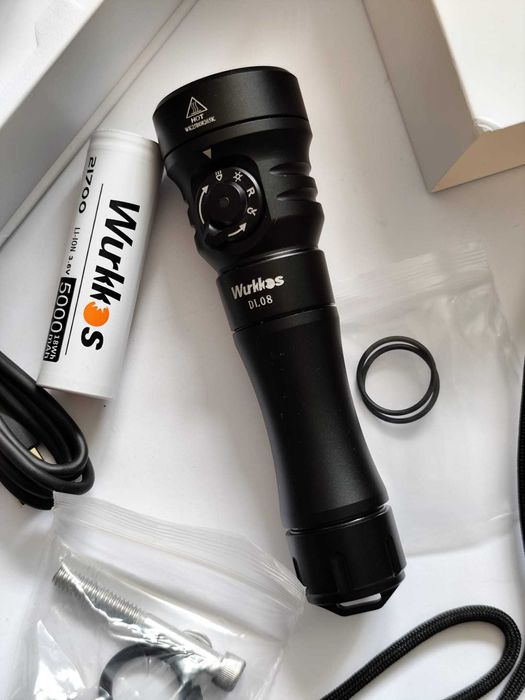 Lanterna subacvatica Wurkkos DL08 - set