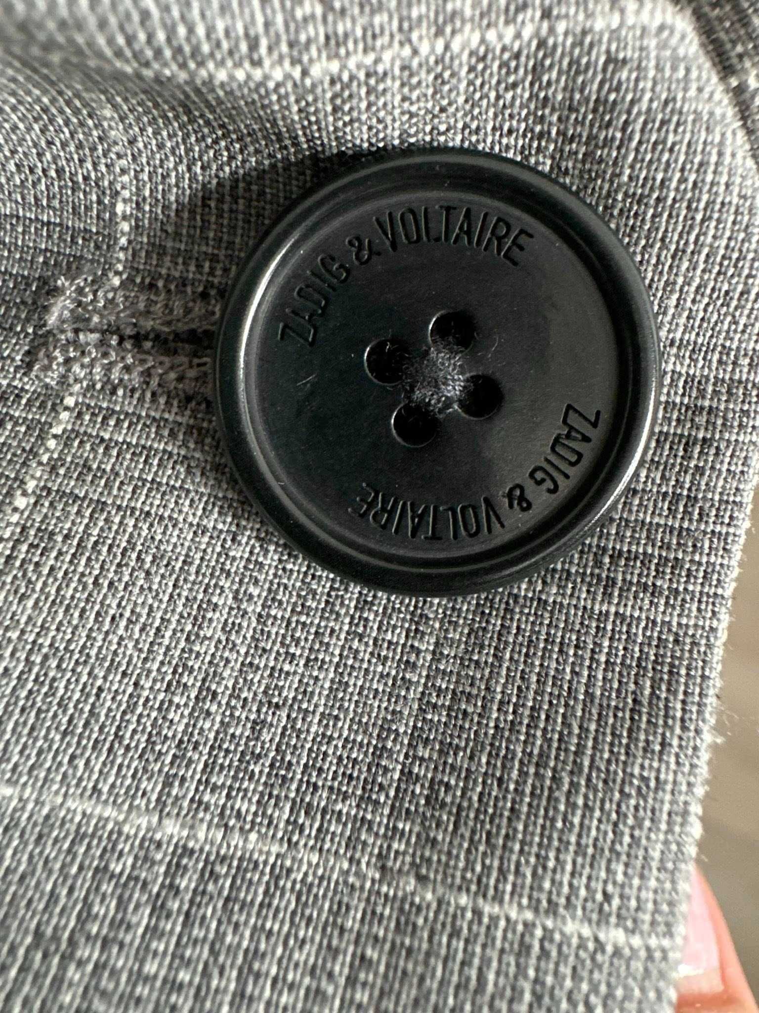 Zadig & Voltaire original jacheta de bază, 100% lana virgina, 38 (M)