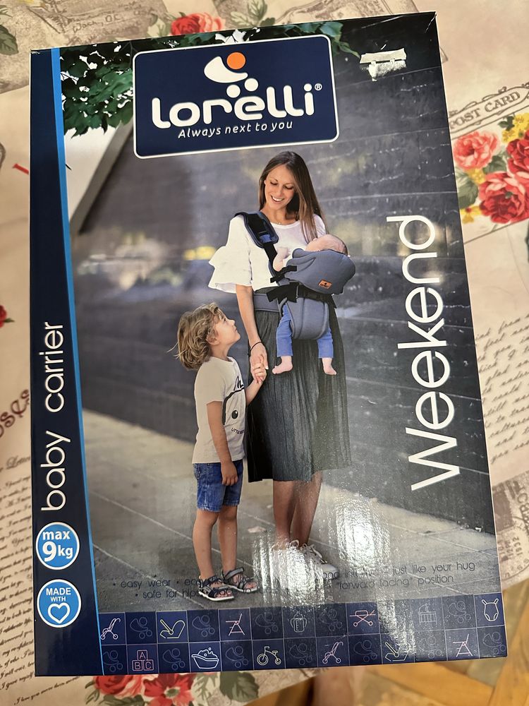 Кенгуру Lorelli Weekend синьо