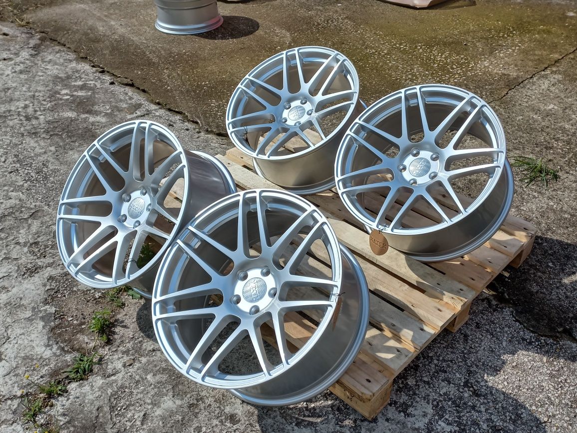 19-HRE Forged Silver shining Concave 5x112 9j et32 Audi Mercedes Vw