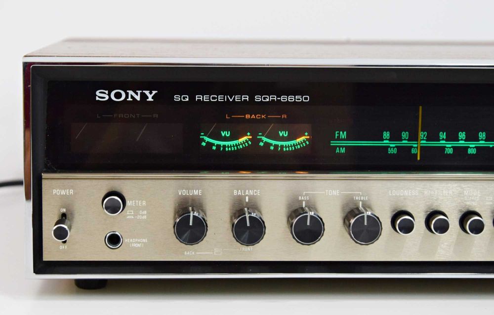 Amplituner Sony SQR-6650, amplificator, Quadraphonic Receiver