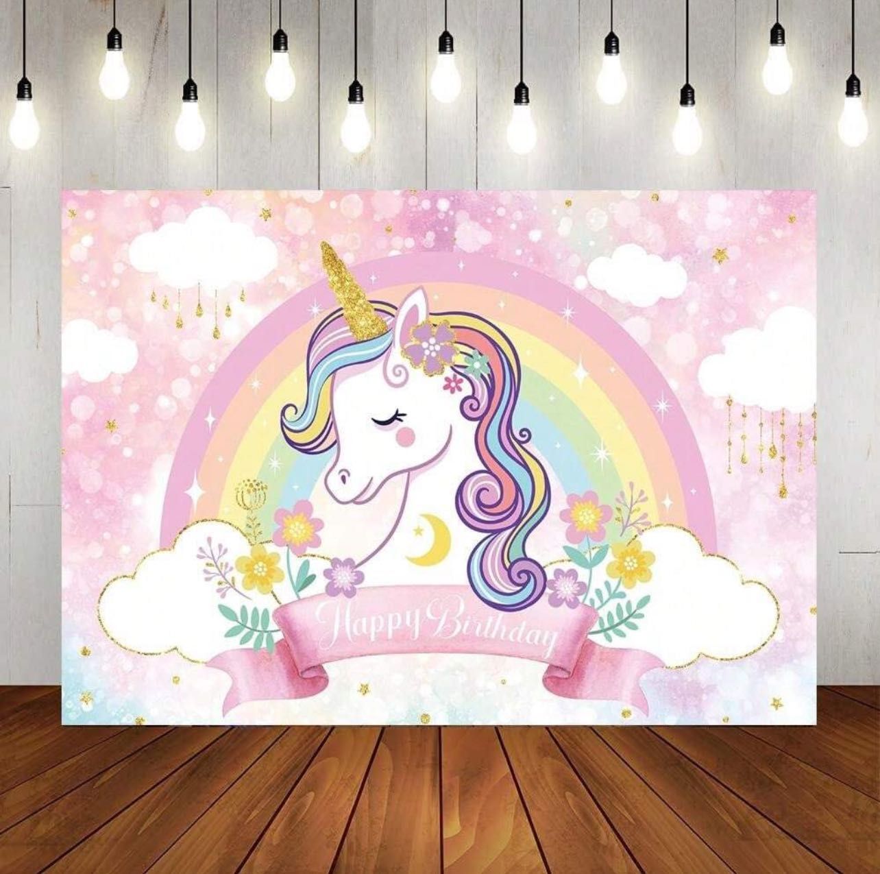 Плакат за рожден ден Еднорог/ Unicorn