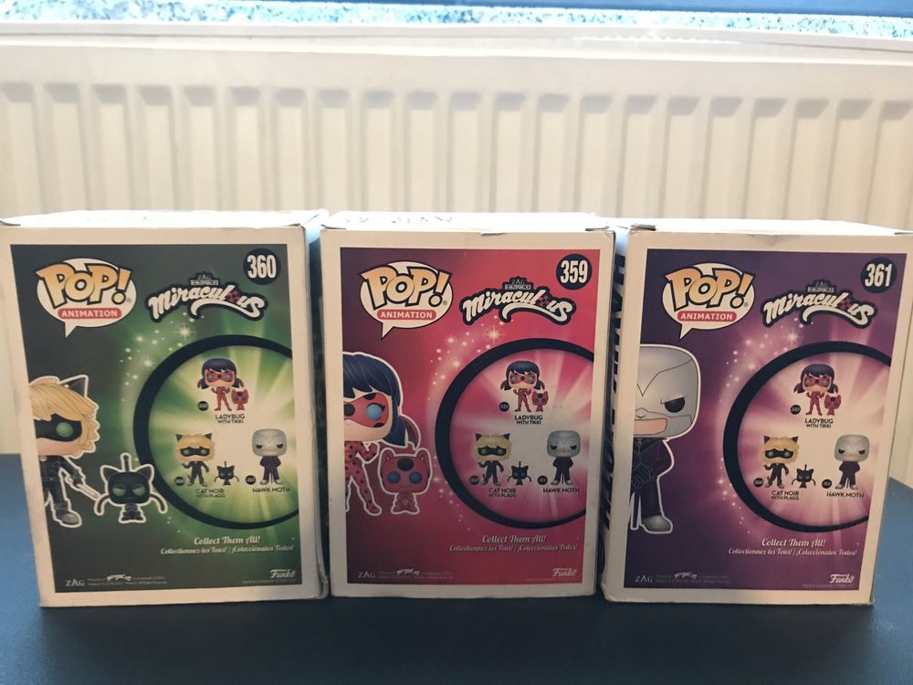 Figurine Funko Pop Animation rare Miraculous 359, 360, 361