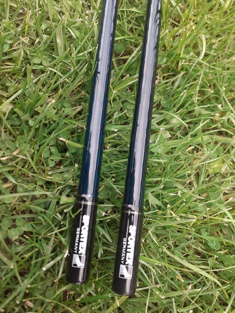 Combo crap. 2 sportex paragon 3.96m/3,75lb, 2 daiwa emblem surf 35scw