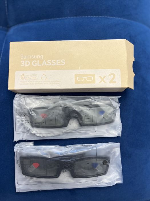3d очки Samsung 2 пары