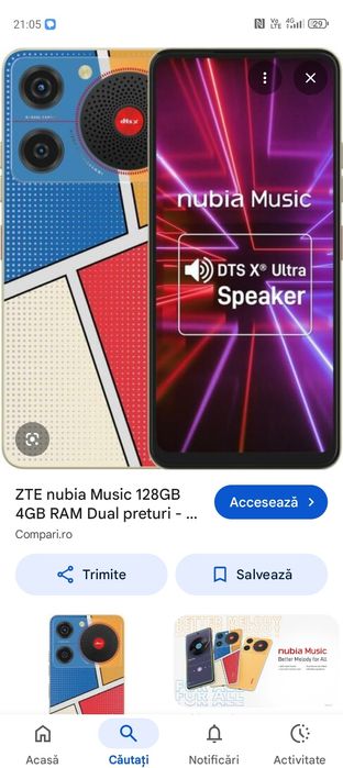 Telefon ZTE nubia