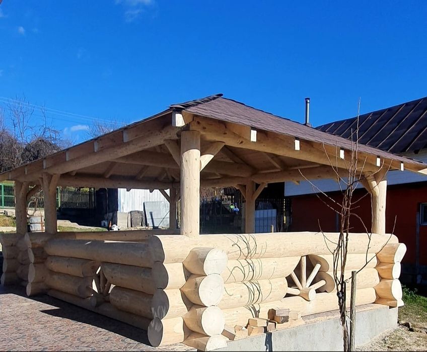 Vand Foisor din lemn bustean