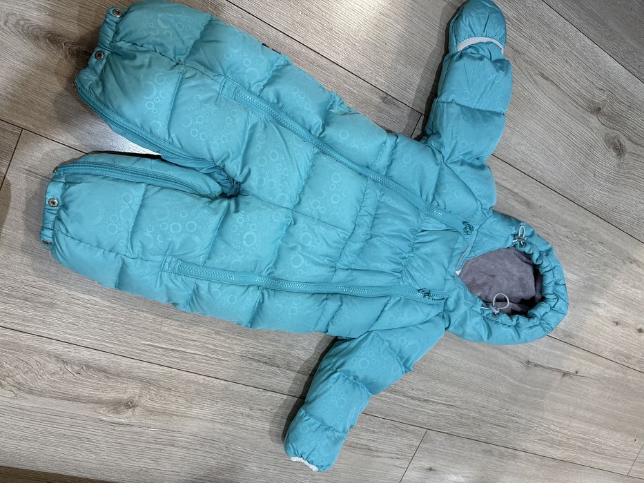 Детский зимний комбинезон трансформер от 0 до 3х лет