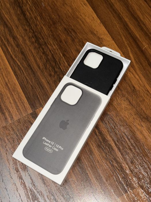 Кожанный чехол для Iphone 12 pro