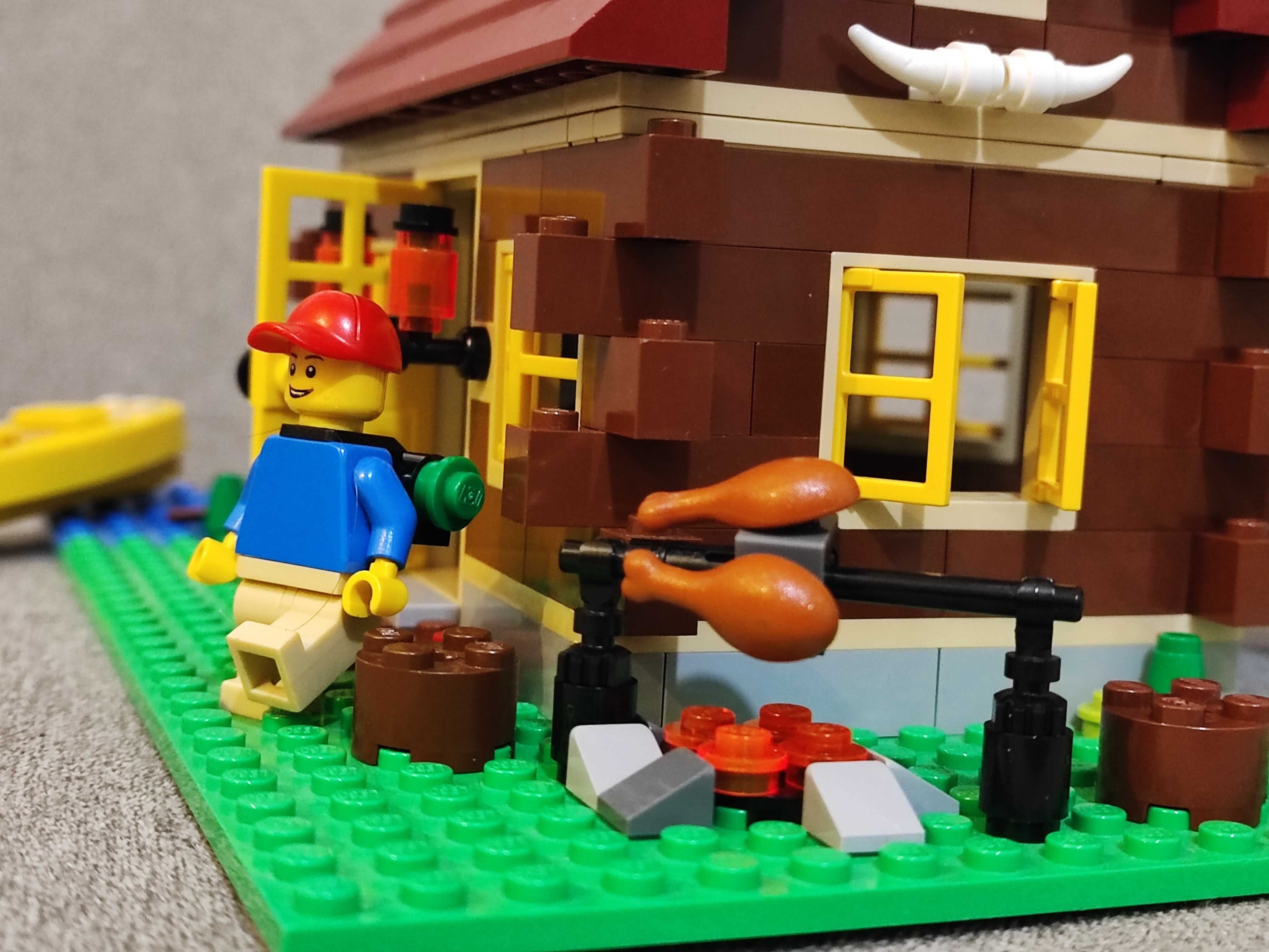 5766 LEGO Creator Log Cabin 7-12 ani casa casuta cabana lego