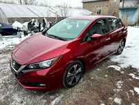 Dezasamblare Nissan Leaf 2022, capota, bara de protectie, far, aripa