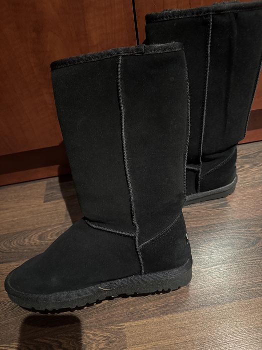 Зимняя обувь угги черные