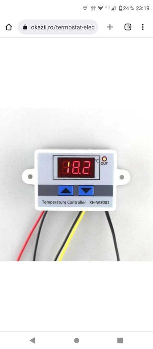 Termostat digital W3001 220V