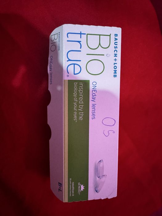 Set lentile de contact -1.25