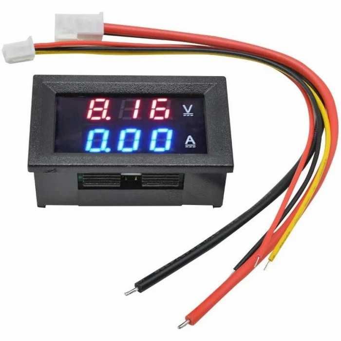 VOLTMETRU si AMPERMETRU auto 0-100V 0-50A 0-100A 100 V 50 A 100 A SUNT