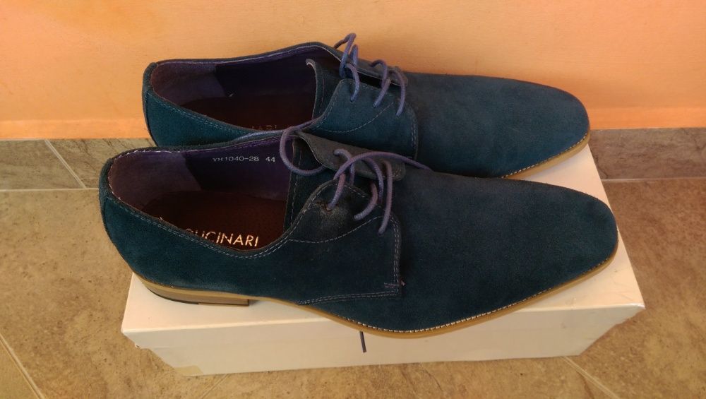 Обувки -GUCINARI -( Zoli/Blue/Suedi/Derby)