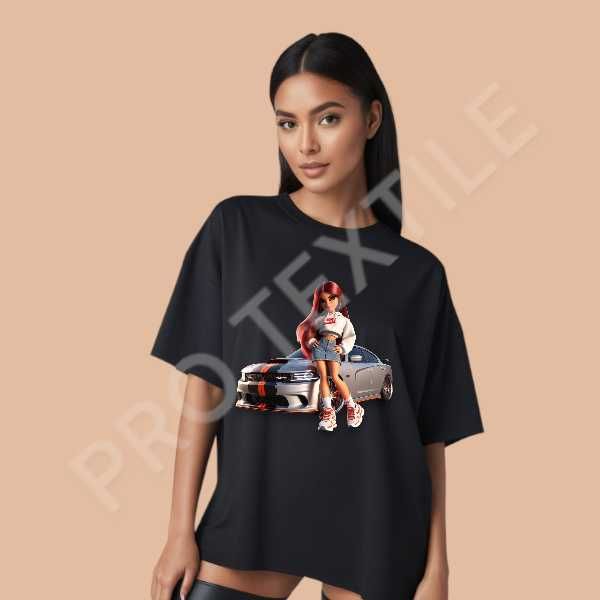 Tricou oversize dama