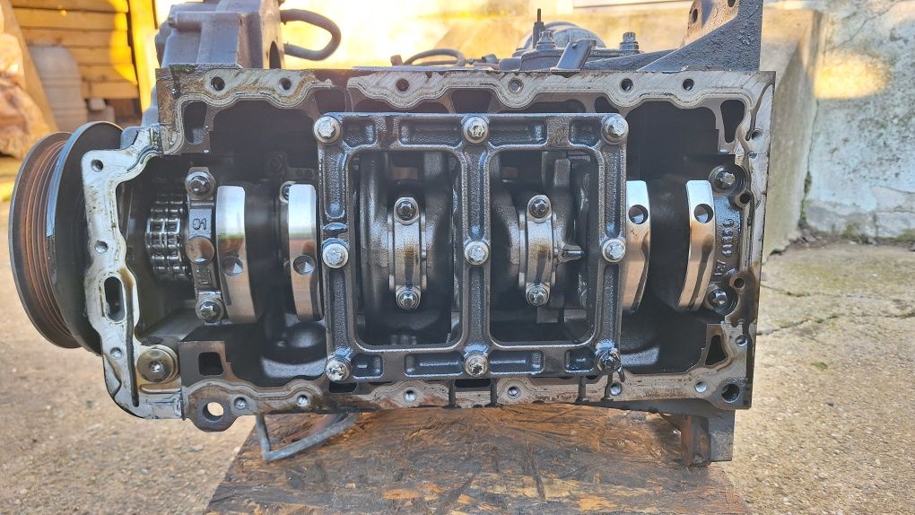 Motor complet fără anexe compresor ac opel Y20DTH 74 kw 101 cp