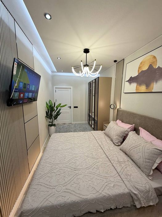 Чилонзор-Ц квартал 2в3/3/5 48м2 Фул мебел техника