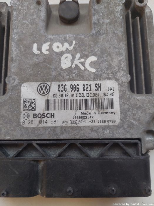 Calculator Ecu Seat Toledo Iii (5P2) [ 2004 - 2009 ] Oem 03G906021Sh
